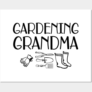 Gardening Grandma Posters and Art